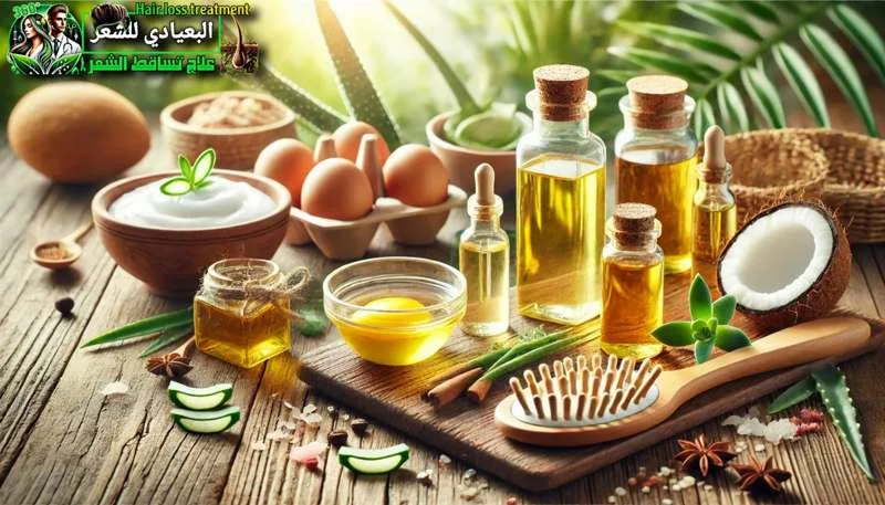 خلطات وزيوت طبيعية لتعزيز كثافة الخصلات