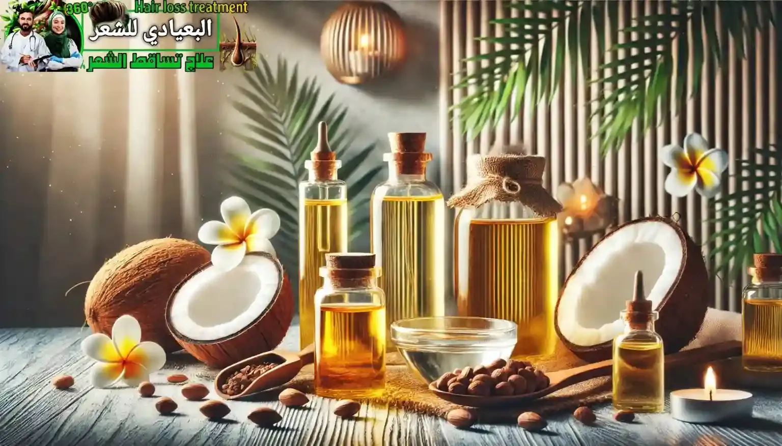 علاج تساقط الشعر طبيعيا