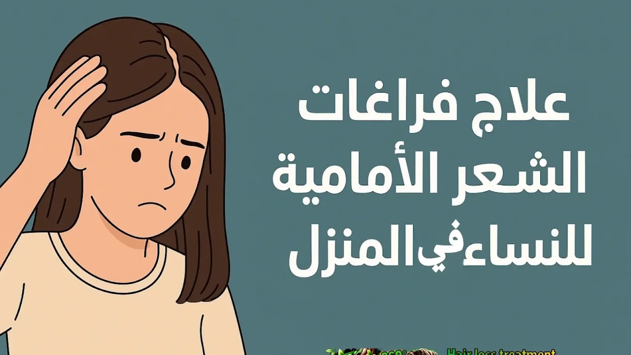 علاج فراغات الشعر الأمامية للنساء في المنزل - حلول طبيعية فعالة