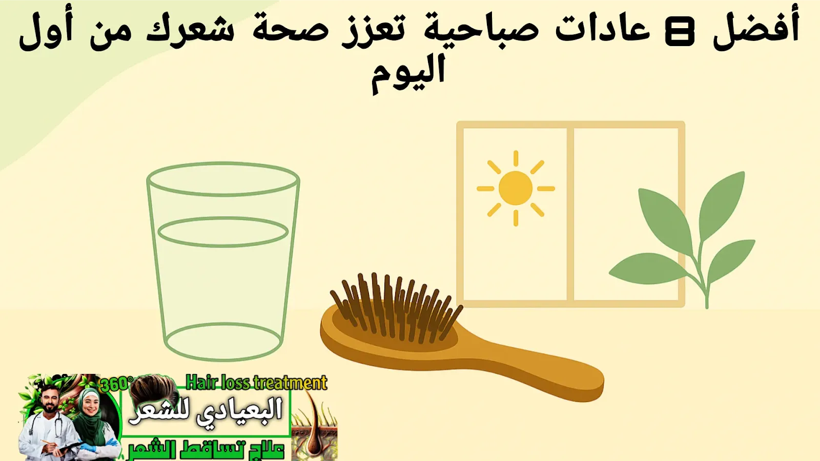أفضل 8 عادات صباحية تعزز صحة شعرك من أول اليوم